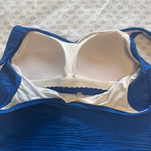 Lands End Royal Blue Two Piece Swimsuit - Picture 2 of 13